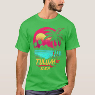 Camiseta Praia de Tulum de Praia Retrowave