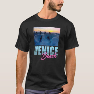 Camiseta Praia de Veneza Califórnia Parque de Skate Sunset