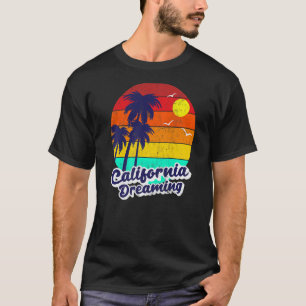 Camiseta Praia de Verão de Sonho na Califórnia em Perigo