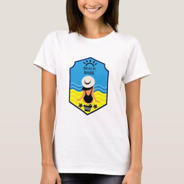 Camiseta Praia de Verão Essencial (Frente)