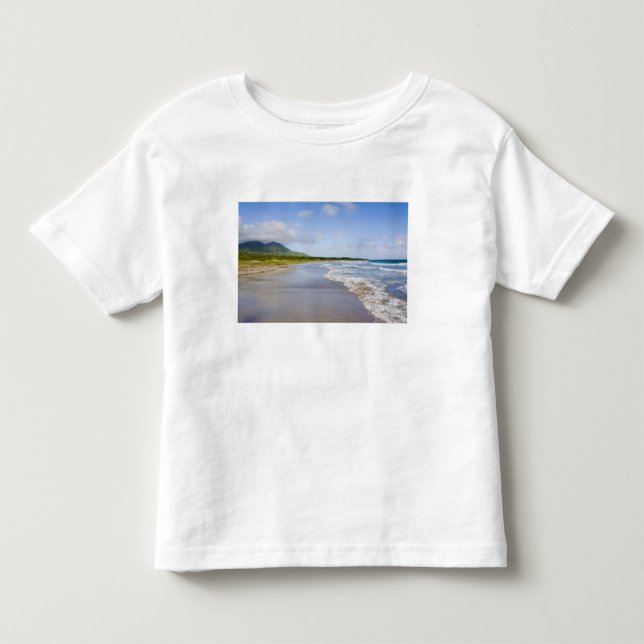 Camiseta Praia de Windward, Nevis (Frente)