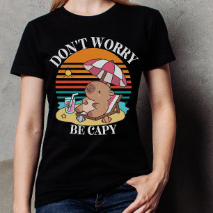 Camiseta Praia do capivara Férias de verão em família