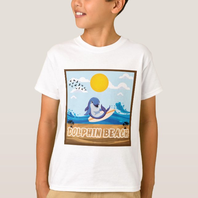 Camiseta Praia do Dolphin (Frente)