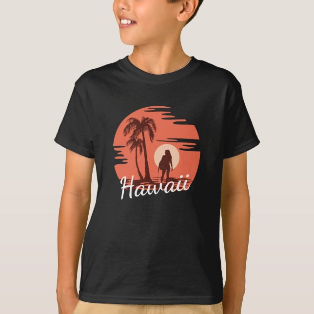 Camiseta Praia do Havaí (Frente)