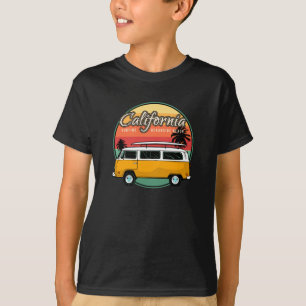 Camiseta Praia do Oceanside do California Surfing