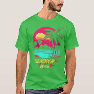 Camiseta Praia do Retrowave Beach Seminyak