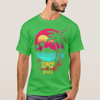 Camiseta Praia do Retrowave Beach Sire