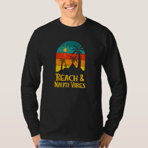 Camiseta Praia e Nauti Vibes Ditos de Verão Citações Tropic