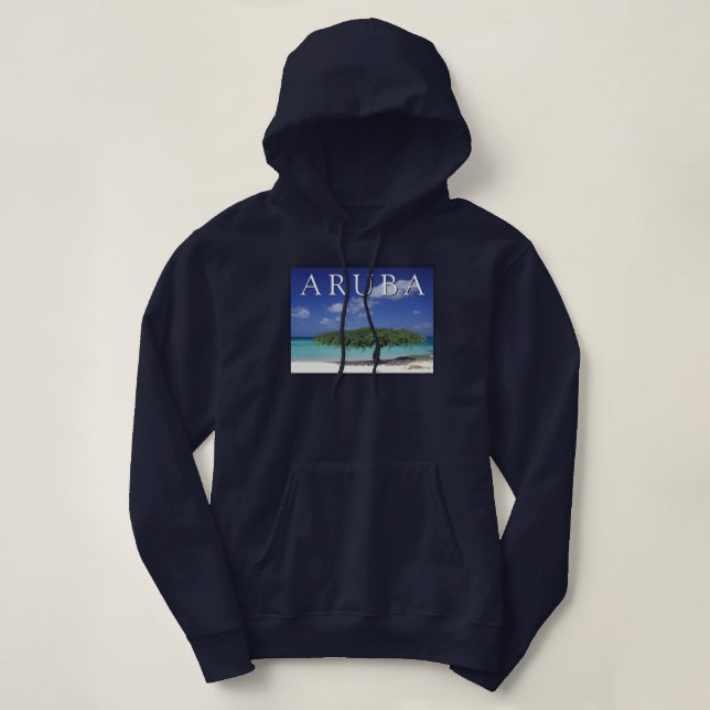 Camiseta Praia Eagle | Caribe, Aruba (Frente do Design)