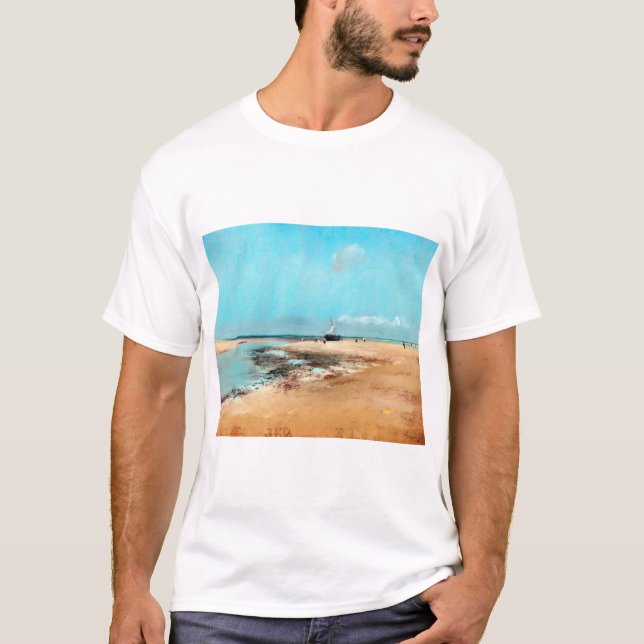 Camiseta Praia em Baixo Lado (Boca do Rio), Edgar Degas (Frente)