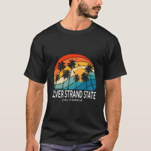 Camiseta Praia Estadual Silver Strand Califórnia Tropical