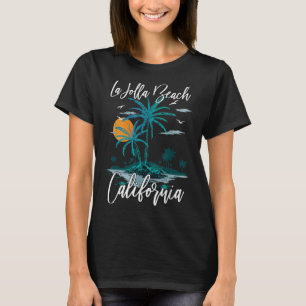 Camiseta Praia La Jolla Califórnia Palmeiras Verão Família