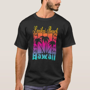 Camiseta Praia Lanikai Havaí