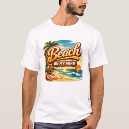 CAMISETA PRAIA NA MINHA MENTE