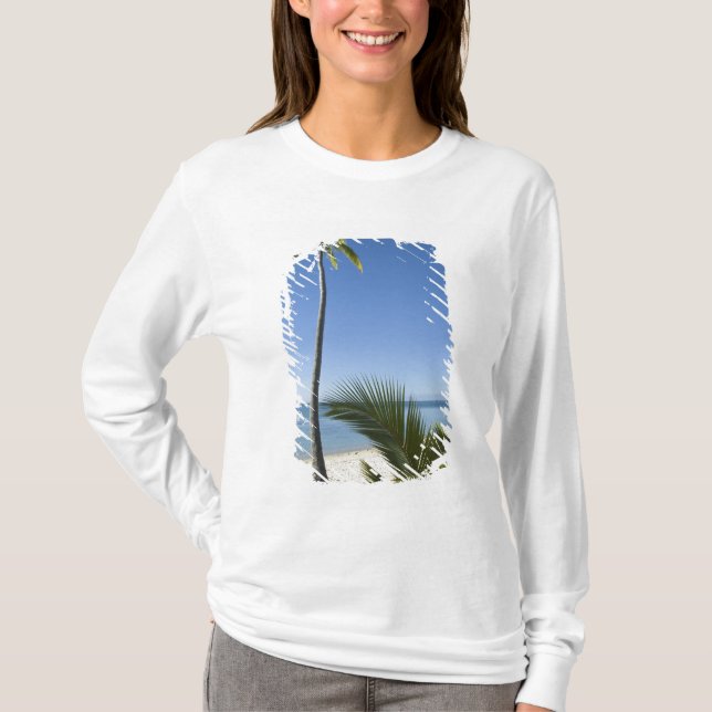 Camiseta Praia no continente Aitutaki, Ilhas Cook (Frente)