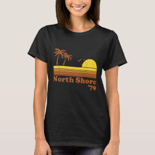 Camiseta Praia Norte 79 Havaí Vintage Oahu Haleiwa Surfe
