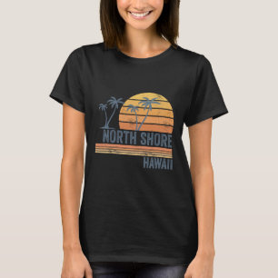 Camiseta Praia Norte Oahu Havaí Lembrança Surf Havaiano