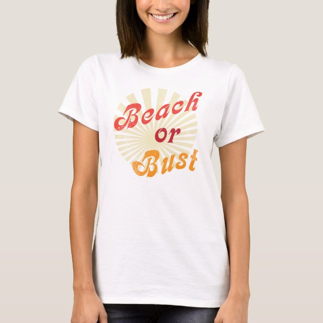 Camiseta Praia ou busto (Frente)