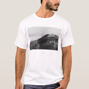 Camiseta Praia pacífica, WA - hotel da praia e velho
