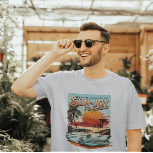 Camiseta Praia Paraíso Sun Joy Perfeição