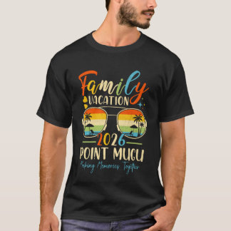Camiseta Praia Point Mugu Califórnia Férias em Família 2026