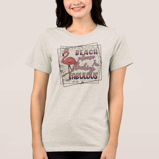 Camiseta Praia, por favor (Frente)