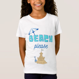 Camiseta praia, por favor