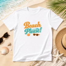 Praia Por Favor! Verão praia costeira
