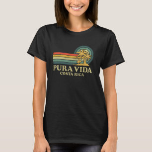Camiseta Praia Pura Vida Costa Rica Férias em Família Vinta
