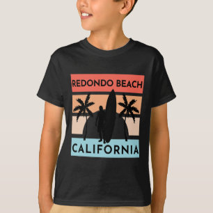 Camiseta Praia Redondo Califórnia Surf Verão Férias Vint