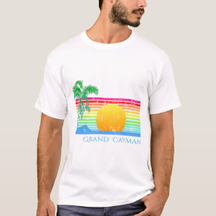 Camiseta Praia retro Grande Caimão