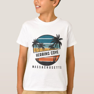 Camiseta Praia Retro Herring Cove Machusetts Surfboard Surf
