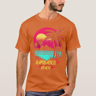 Camiseta Praia Retrowave Barbados