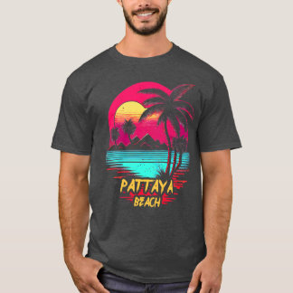 Camiseta Praia Retrowave Beach Pattaya