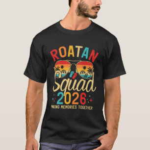 Camiseta Praia Roatan Honduras Férias de Verão Viagem em Fa