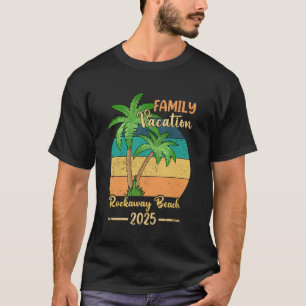 Camiseta Praia Rockaway Nova York Férias em Família 2025 Ve