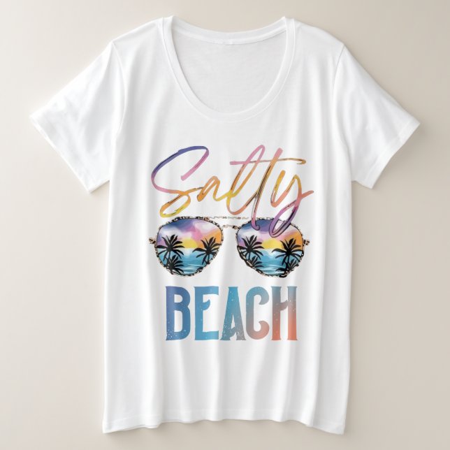 Camiseta Praia Salgada (Frente do Design)