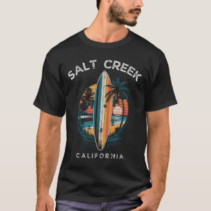 Camiseta Praia Salt Creek Califórnia Homens Mulheres Surfan