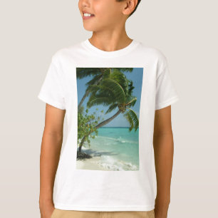 Camiseta Praia Tropical Areia Sol Água Ondas Surf Arte