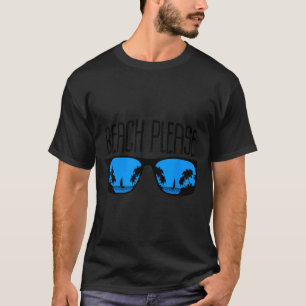 Camiseta Praia Tropical Praia Sungles Reflexão Havaiana