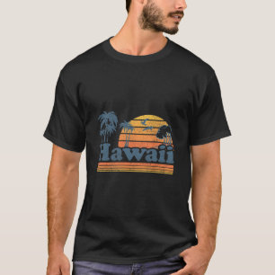 Camiseta Praia Vintage Havaí Verão Surf Havaiano