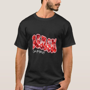 Camiseta Praia Você Sente Que É Design De Férias De Verão?