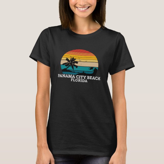 Camiseta Praias da Flórida de Panamá City (Frente)