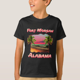 Camiseta Praias De Fort Morgan Alabama