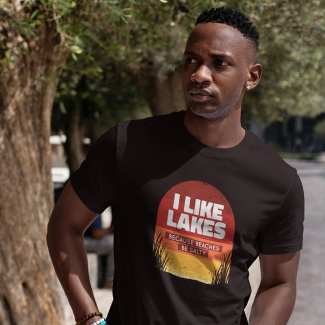 Camiseta Praias são salgadas (Criador carregado)