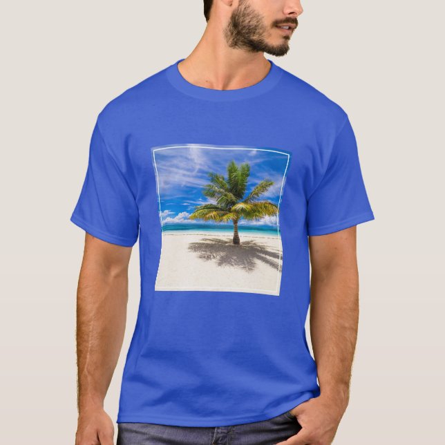 Camiseta Praias Tropicais | Bora Bora, Polinésia Francesa (Frente)