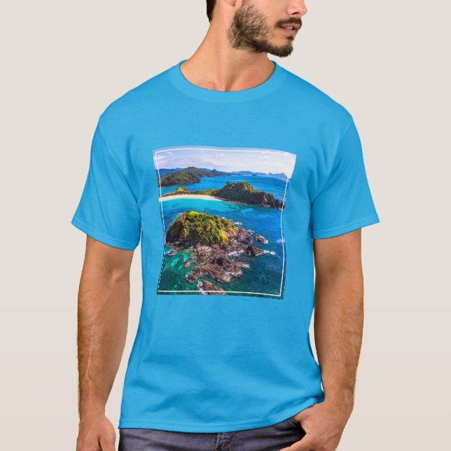 Camiseta Praias Tropicais | Filipinas El Nido (Frente)