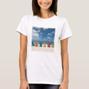 Camiseta Praias Tropicais Palm Beach, Aruba