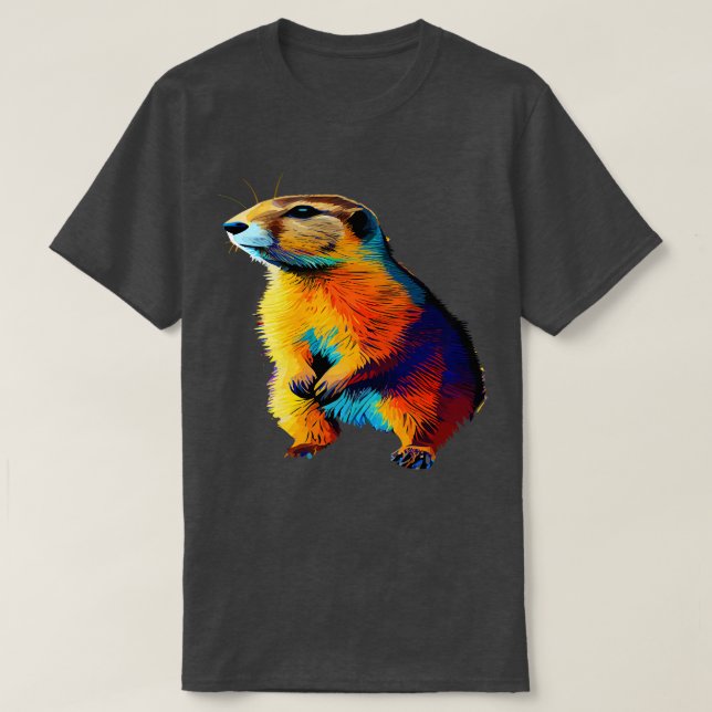 Camiseta Prairie Dog (Frente do Design)