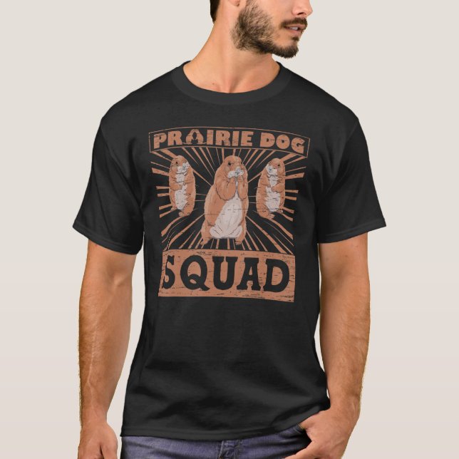 Camiseta Prairie Dog Squad Prairie Dog (Frente)